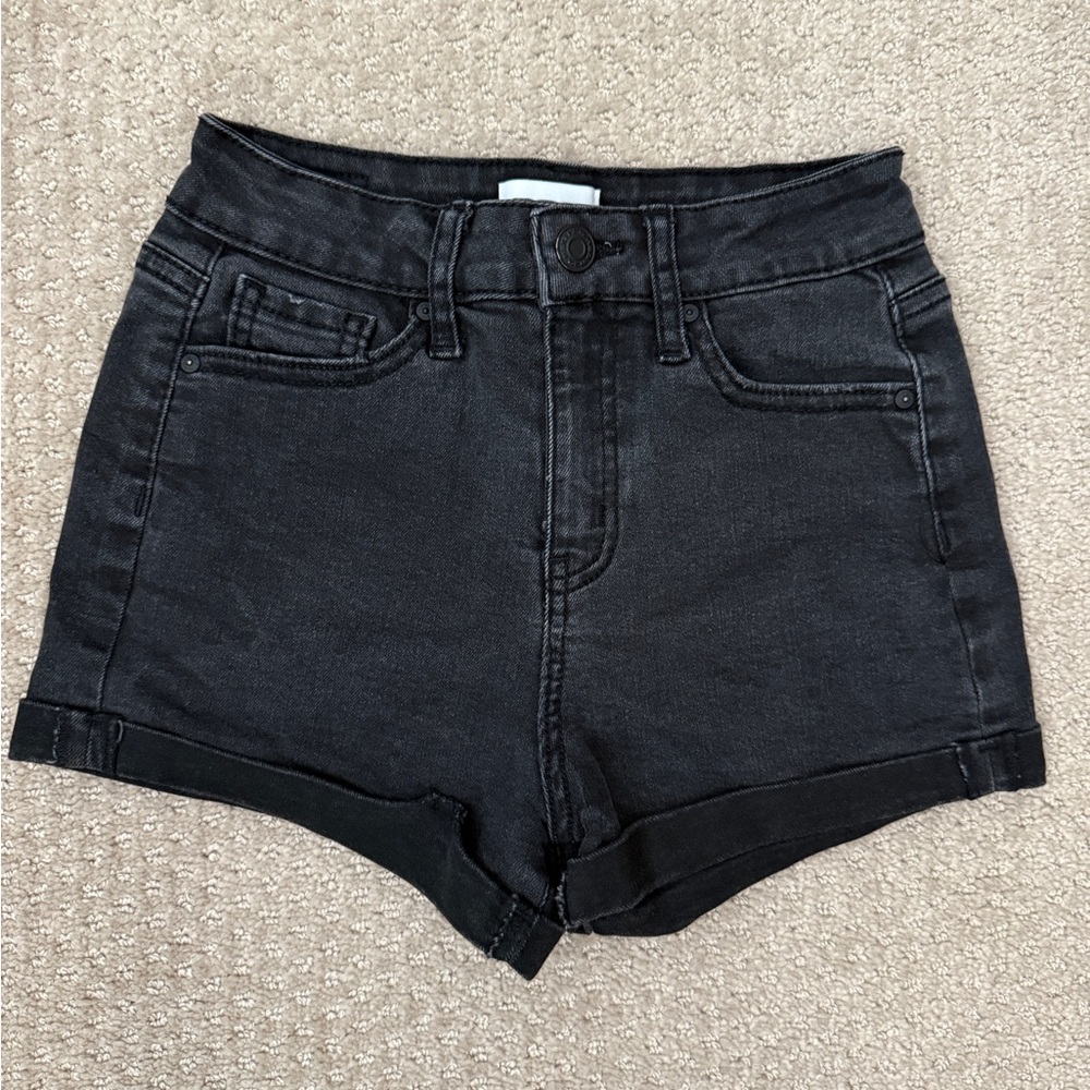 RSQ Black Jean Shorts
